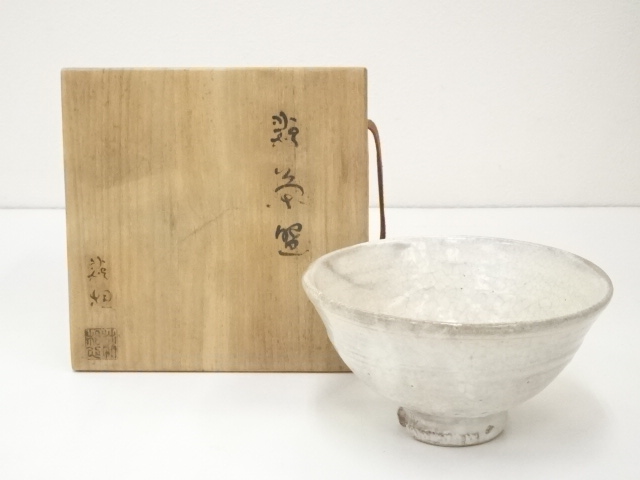 JAPANESE TEA CEREMONY / HAGI WARE TEA BOWL / CHAWAN